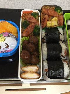 いろどり野菜焼きそば弁当-レシピのメイン写真