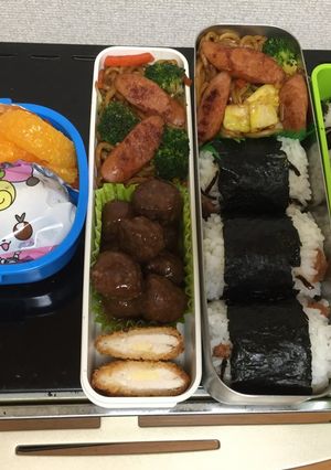 いろどり野菜焼きそば弁当-レシピのメイン写真