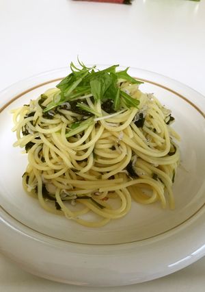 生のりとちりめんじゃこパスタ☆-レシピのメイン写真