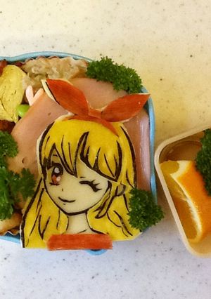 アイカツ❗️の星宮いちごのキャラ弁❤️-レシピのメイン写真