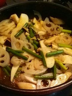 簡単!ニンニクの芽と野菜の甘辛炒め~-レシピのメイン写真