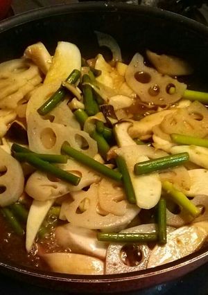 簡単！ニンニクの芽と野菜の甘辛炒め～-レシピのメイン写真