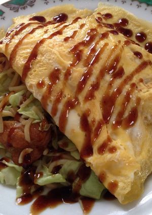 Wソースが美味！お好み焼きそば☆-レシピのメイン写真