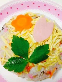 ひな祭りに…ちらし寿司-レシピのメイン写真