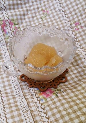 【おやつ】りんごゼリー☆-レシピのメイン写真