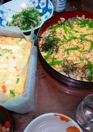 オーブンにお任せでできる、オーブン卵焼き-レシピのメイン写真