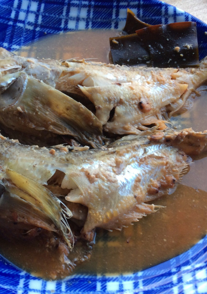 ハタハタ(鰰)の味噌煮付け〜焼くより簡単-レシピのメイン写真