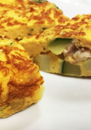 具だくさんで濃厚♪スパニッシュオムレツ-レシピのメイン写真