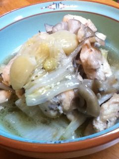 ☆洋風☆白菜と鶏肉の蒸し煮-レシピのメイン写真