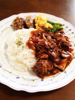 簡単・時短!トマトたっぷりハヤシライス-レシピのメイン写真