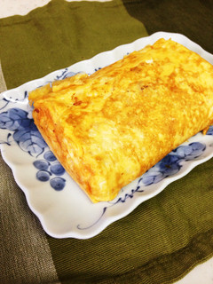 卵3つと豆腐のボリューミーだし巻き卵♪-レシピのメイン写真