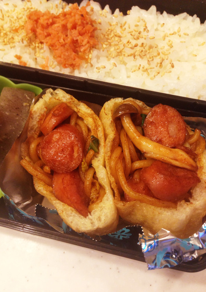 稲荷焼きそば-レシピのメイン写真