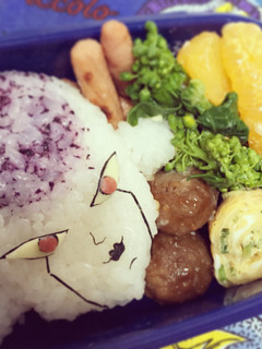 キャラ弁*ドラゴンボール*フリーザ-レシピのメイン写真