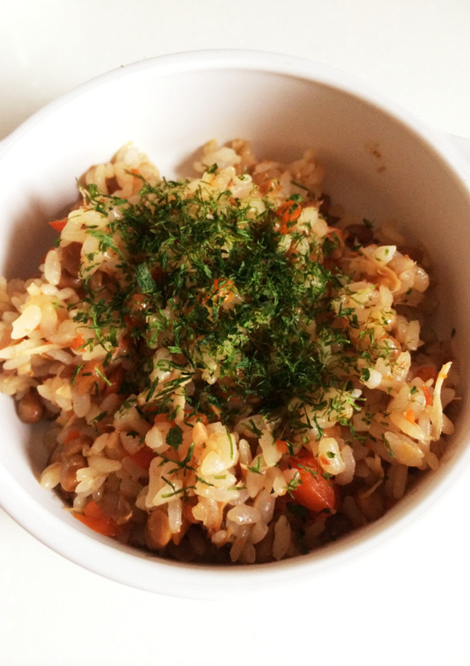 離乳食完了期 余った煮物で納豆炒飯-レシピのメイン写真
