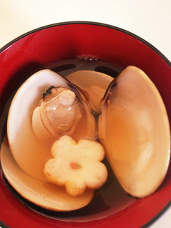 雛祭りに(*^^*)蛤のお吸い物-レシピのメイン写真