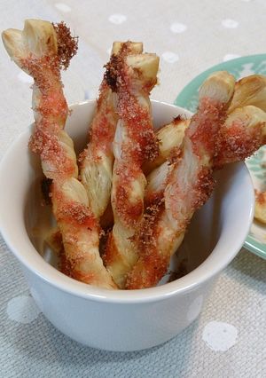 さくらでんぶでおやつ☆簡単でんぶパイ☆-レシピのメイン写真