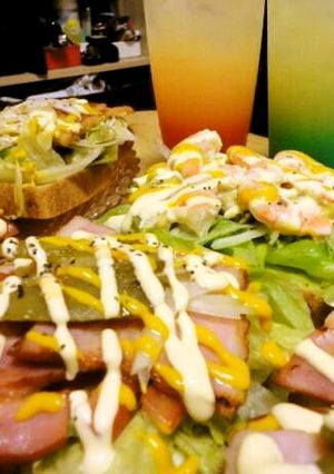 【簡単】オープンクラブサンドパーティー-レシピのメイン写真