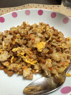 簡単納豆チャーハン♬-レシピのメイン写真