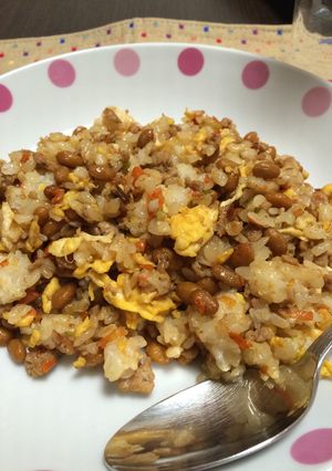 簡単納豆チャーハン♬-レシピのメイン写真