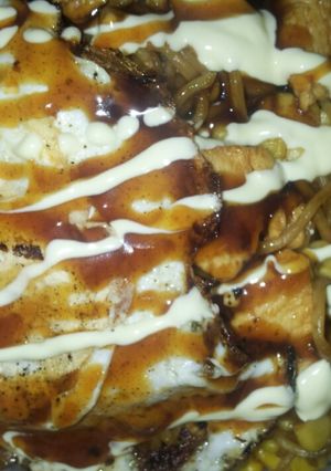 親子焼きそばのお弁当-レシピのメイン写真