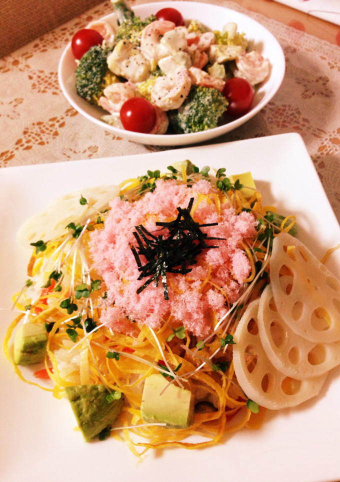 ひなまつりや誕生日に♡我が家のちらし寿司-レシピのメイン写真
