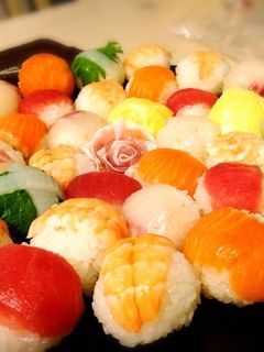 かわいい手まり寿司(^^)-レシピのメイン写真