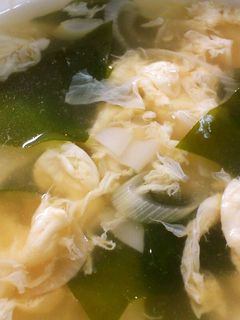 わかめと卵の中華スープ-レシピのメイン写真