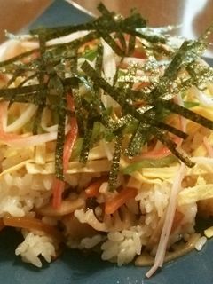 ひな祭りなので!ちらし寿司-レシピのメイン写真