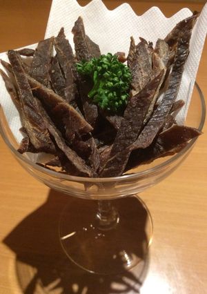 花見!おもてなしに自家製ビーフジャーキー-レシピのメイン写真
