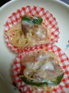 塩焼きそばのチーズ焼き-レシピのメイン写真