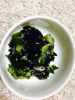 わかめときゅうりの酢の物-レシピのメイン写真