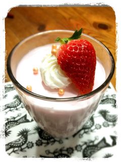 簡単 イチゴのムース♡-レシピのメイン写真