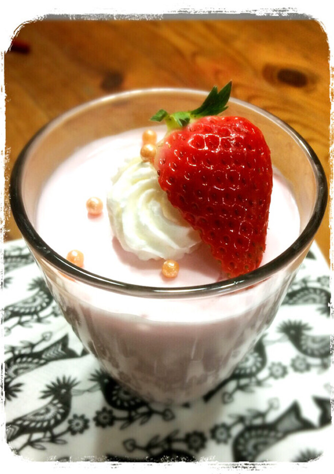 簡単 イチゴのムース♡-レシピのメイン写真
