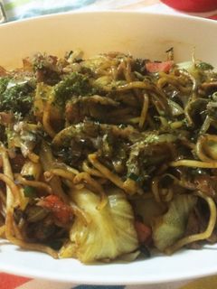お好み焼き風焼きそば-レシピのメイン写真