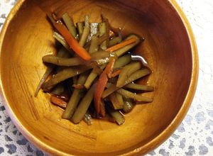 干し椎茸の戻し汁できんびらごぼう♡-レシピのメイン写真
