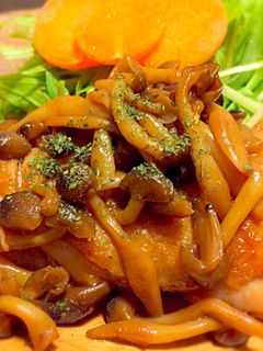 *チキンとキノコの簡単焼き*-レシピのメイン写真