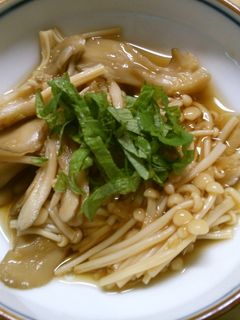 簡単 一品! えのきと 舞茸の ポン酢煮-レシピのメイン写真