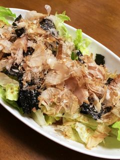 レタスと海苔のサラダ-レシピのメイン写真