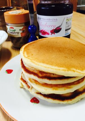 混ぜてくだけ‼︎ホットケーキ-レシピのメイン写真