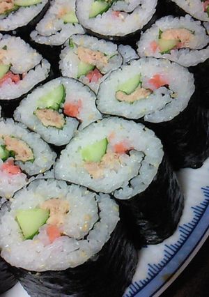 シーチキンのり巻き。運動会にも-レシピのメイン写真