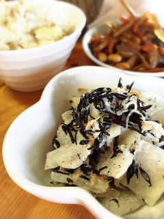 大根ひじきのにんにくマヨ和え-レシピのメイン写真