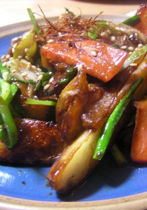 鶏肉とじゃが芋の甜麺醤炒め-レシピのメイン写真