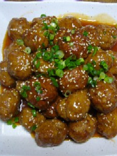 甘酢あんのジューシー肉だんご-レシピのメイン写真