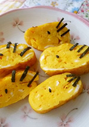 卵１個で♪お弁当にウッドストック-レシピのメイン写真