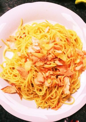 時短！ペペロンチーノパスタ風-レシピのメイン写真