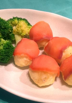 サーモンポテトモツァレラ入り♪-レシピのメイン写真