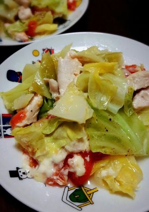 キャベツとトマトで簡単イタリアン♡-レシピのメイン写真