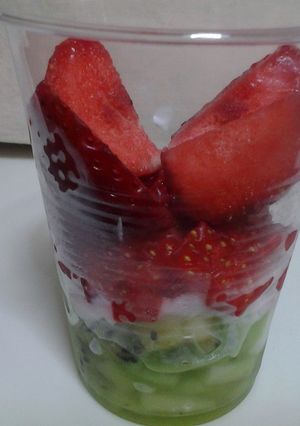 ３色ﾊﾟﾌｪもどき♪-レシピのメイン写真