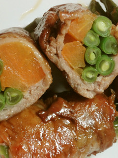 基本の和食24 野菜たっぷりの肉巻き-レシピのメイン写真