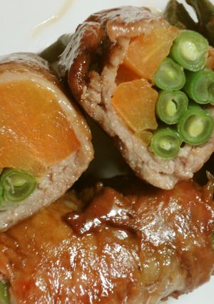 基本の和食24　 野菜たっぷりの肉巻き-レシピのメイン写真